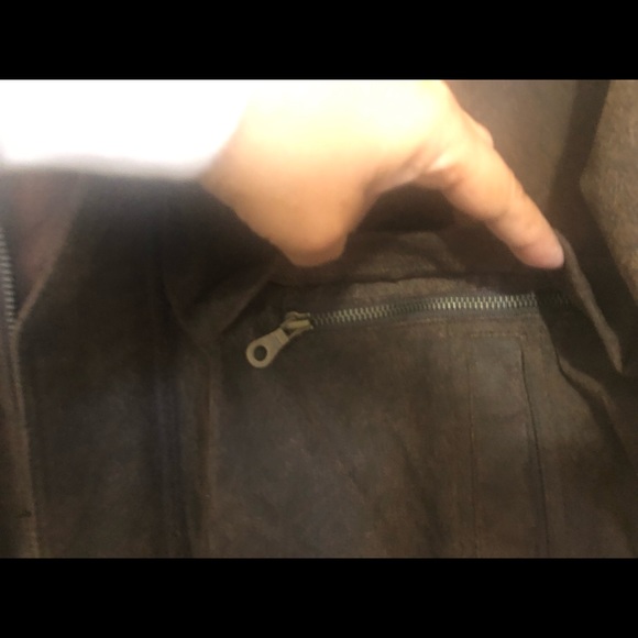 Vintage Greg Bell Bomber Jacket with collar. Men’s size XL-100% Genuine Leather - Picture 6 of 14